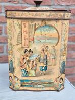 Chinees Thee blik Winkel blik, Ophalen of Verzenden, Gebruikt, Thee