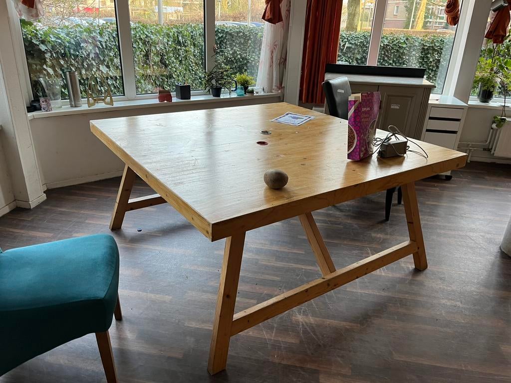 GRATIS TAFEL!, Huis en Inrichting, Ophalen, Gebruikt, Rechthoekig, 50 tot 100 cm