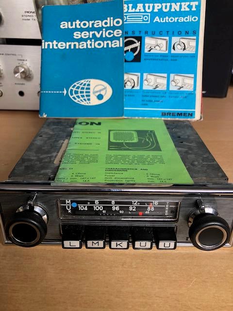 Blaupunkt, Auto diversen, Autoradio's, Ophalen of Verzenden, Zo goed als nieuw