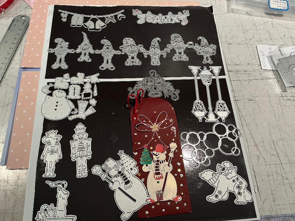 Snijmallen Kerst, Ophalen of Verzenden, Zo goed als nieuw, Frame of Mal, Overige merken