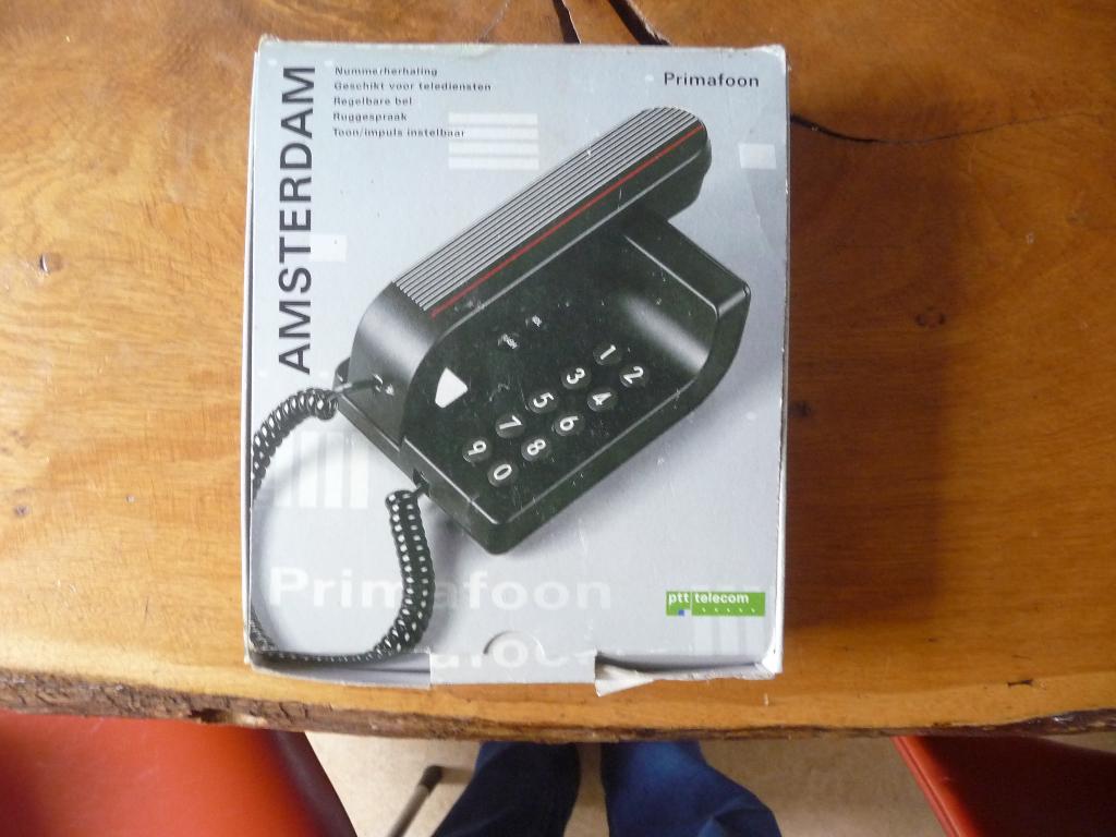 AMSTERDAM   retro telefoon vaste aansluiting, Telecommunicatie, Vaste telefoons | Niet Draadloos, Verzenden, Gebruikt