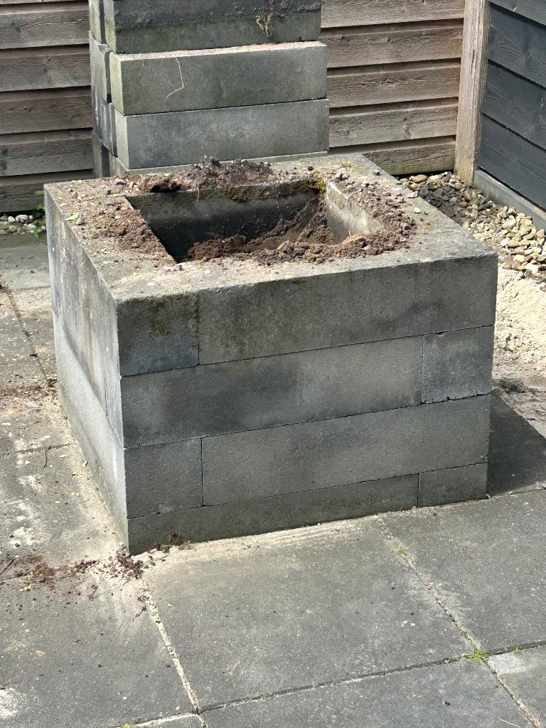 Stapelblokken steen, Ophalen, Gebruikt, Minder dan 25 cm, Minder dan 100 cm