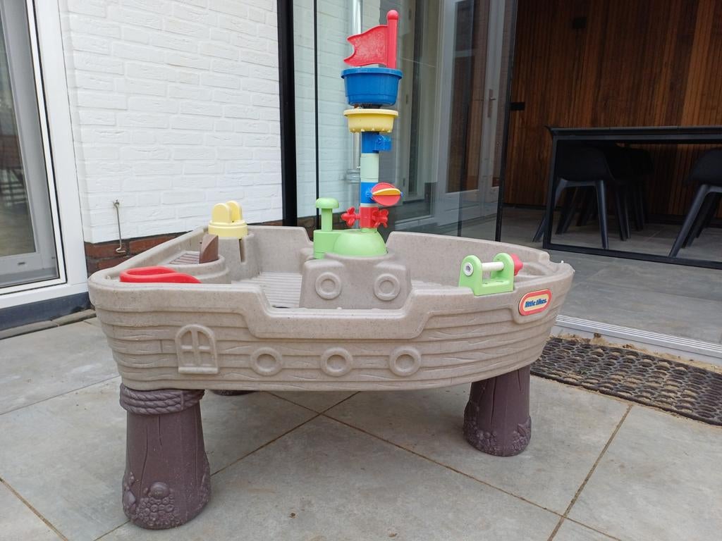 Little Tikes Watertafel Piratenschip, Ophalen, Gebruikt, Jongen of Meisje