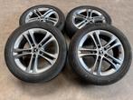 17 inch originele velgen + zomerbanden Mercedes A, B CLA, Gebruikt, 17 inch, Mercedes, Band(en)