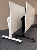 2x Elektrisch Zit/Sta Bureau met Whiteboard Blad, Huis en Inrichting, Bureaus, Ophalen of Verzenden, In hoogte verstelbaar, Zo goed als nieuw