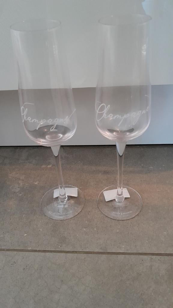 Riviera Maison Champagne glazen - Nieuw, Ophalen of Verzenden, Nieuw