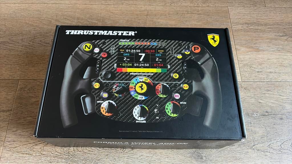 Thrustmaster Ferrari SF1000 add on wheel - inclusief adapter, Ophalen of Verzenden, Zo goed als nieuw
