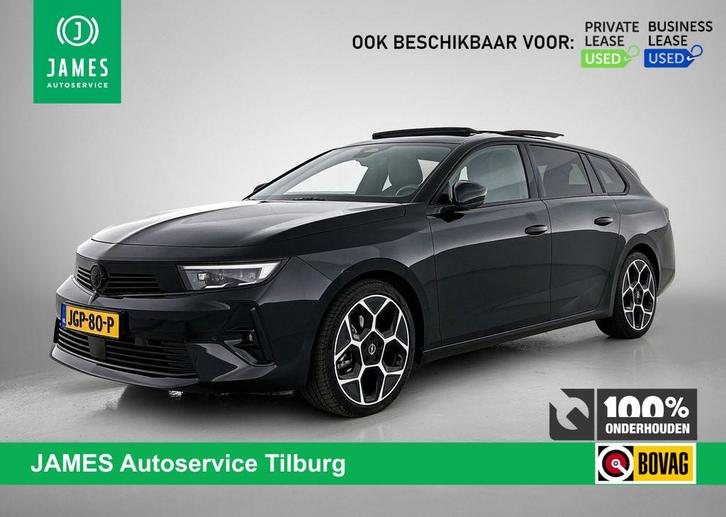 Opel Astra Sports Tourer 1.2T 130PK Ultimate PANO | HEAD-UP, Auto's, Opel, Bedrijf, Te koop, Astra, 360° camera, ABS, Adaptive Cruise Control