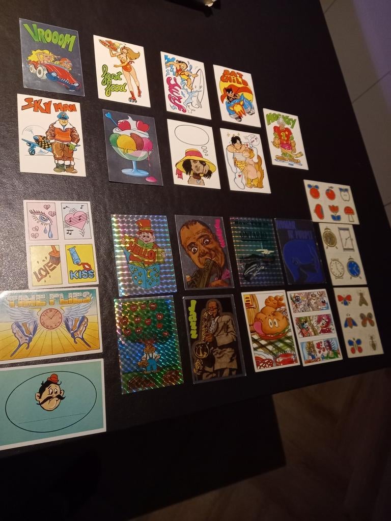 Fantastickers en panini stickers (23 stuks), Ophalen of Verzenden