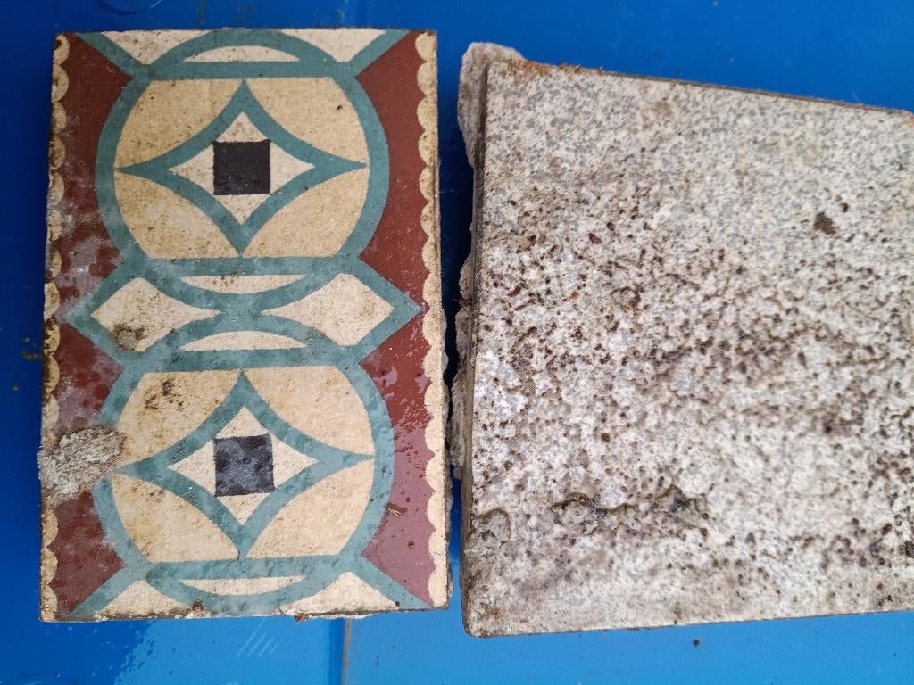 Tegels, Ophalen, Beton, Terrastegels