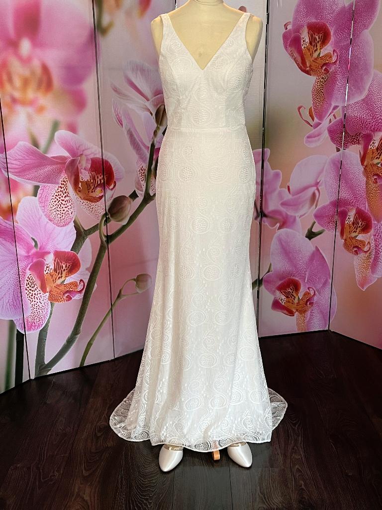 Nieuw maat 34 -34/36 Rosan Boho style, Trouwjurk, Overige kleuren, Verzenden, Nieuw