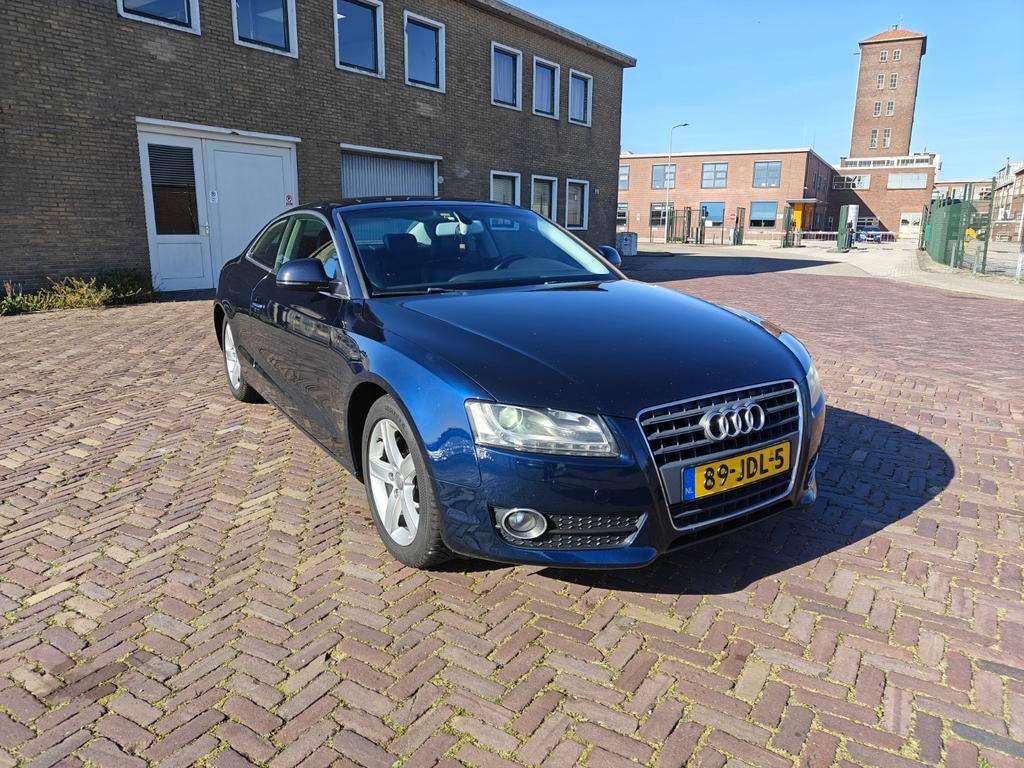 Audi A5 2.0 Tfsi 132KW Coupe 2009 Blauw Handgeschakeld, Auto's, Audi, Voorwielaandrijving, 15 km/l, Zwart, 4 cilinders