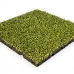 Rubbertegel met kunstgras – 100 x 100 x 2,5cm, Keramiek, Nieuw, Ophalen of Verzenden, Minder dan 5 m²