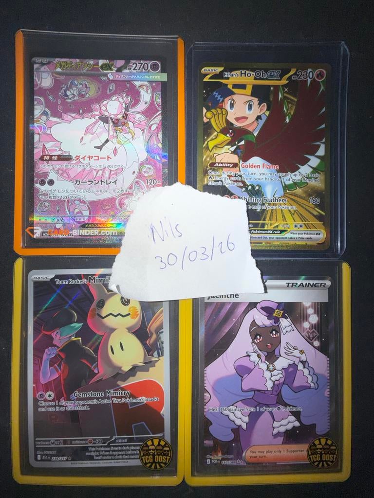 Pokémon kaarten (hits), Ophalen of Verzenden, Gebruikt, Meerdere kaarten, Foil