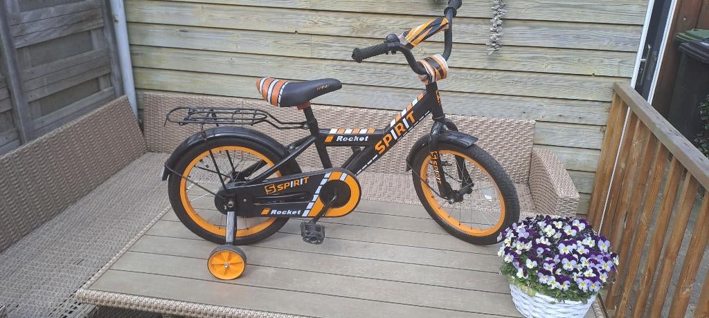 Kinderfiets met zijwielen, Ophalen, Zijwieltjes, Gebruikt, Minder dan 16 inch