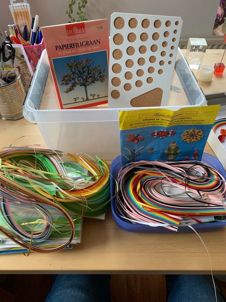 Papierfiligraan, Hobby en Vrije tijd, Overige Hobby en Vrije tijd, Ophalen of Verzenden, Gebruikt