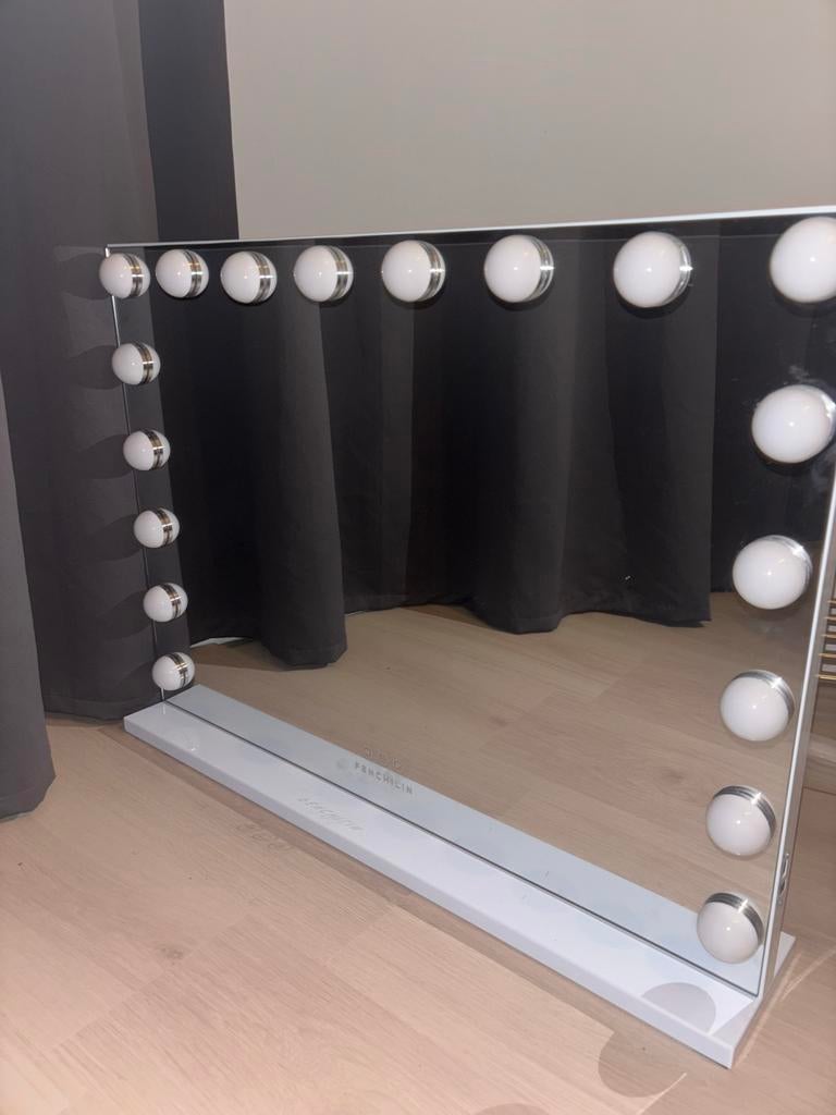 Fenchilin Hollywood make-up spiegel met verlichting, Ophalen, Zo goed als nieuw, 75 tot 100 cm, Minder dan 100 cm