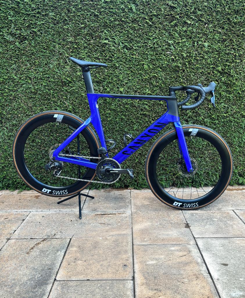 Canyon Aeroad CF SLX - SRAM Force AXS, Fietsen en Brommers, Fietsen | Racefietsen, Carbon, Heren, Zo goed als nieuw, 57 tot 61 cm