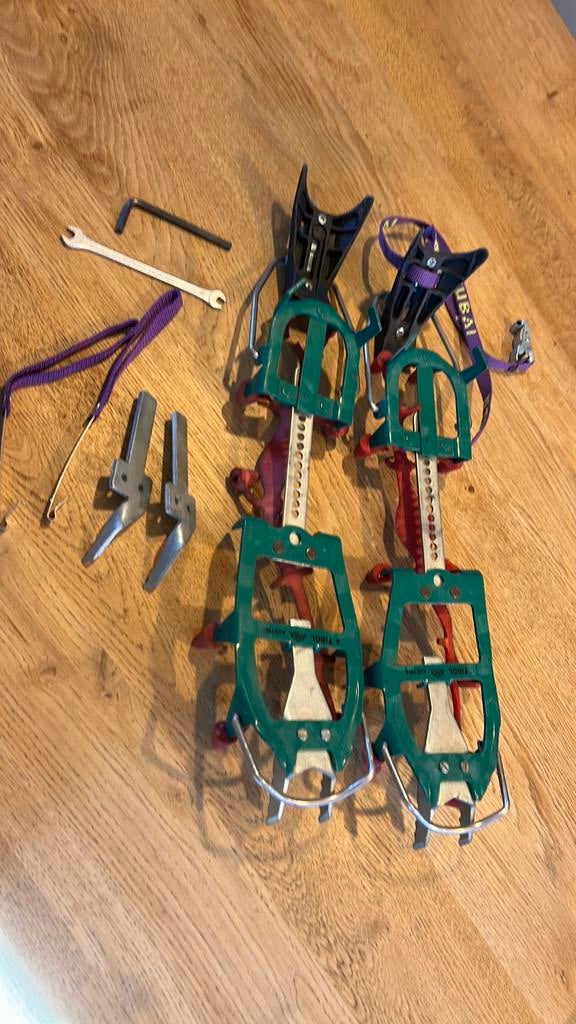 Stijgijzer set snelsluiting Stubai, Verzenden, Zo goed als nieuw, Schoenen