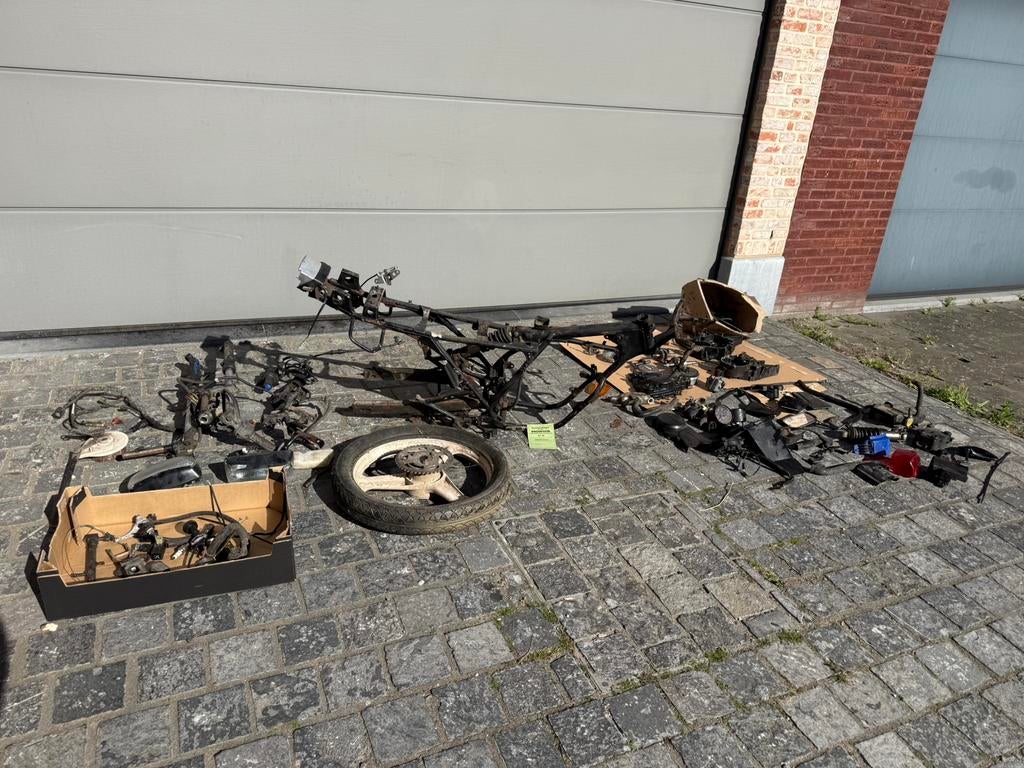 Honda nsr 50 onderdelen, Ophalen