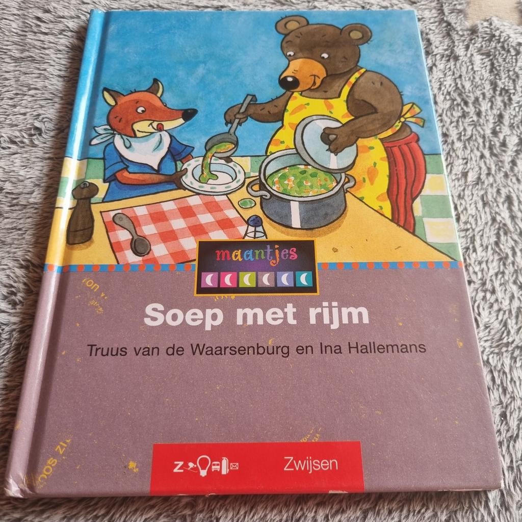 Maanjes: Soep met rijm - Veilig leren lezen kern 10, Boeken, Ophalen of Verzenden, Zo goed als nieuw, Truus van de Waarsenburg en Ina Hallemans