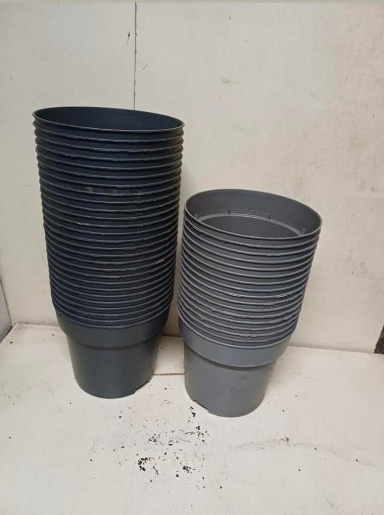Kweekpotten plantenpotten bloempotten 5 liter, Tuin en Terras, Kunststof, Gebruikt, Rond, Ophalen of Verzenden