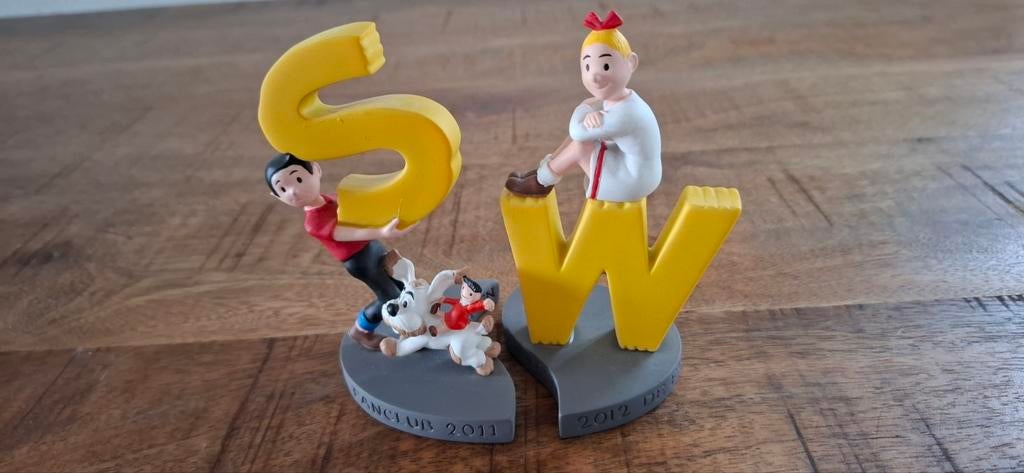 Suske en Wiske Fanclub Beeldje SW52 & SW53, Ophalen of Verzenden