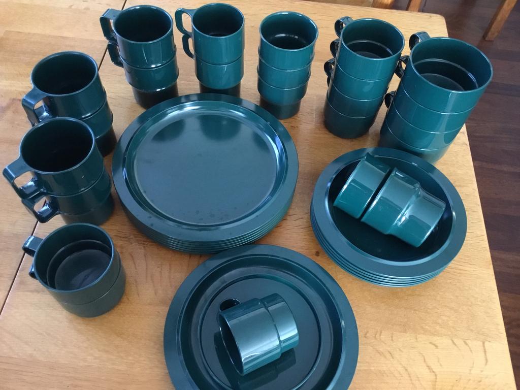 Camping Servies -Mepal, Caravans en Kamperen, Kampeeraccessoires, Ophalen, Gebruikt