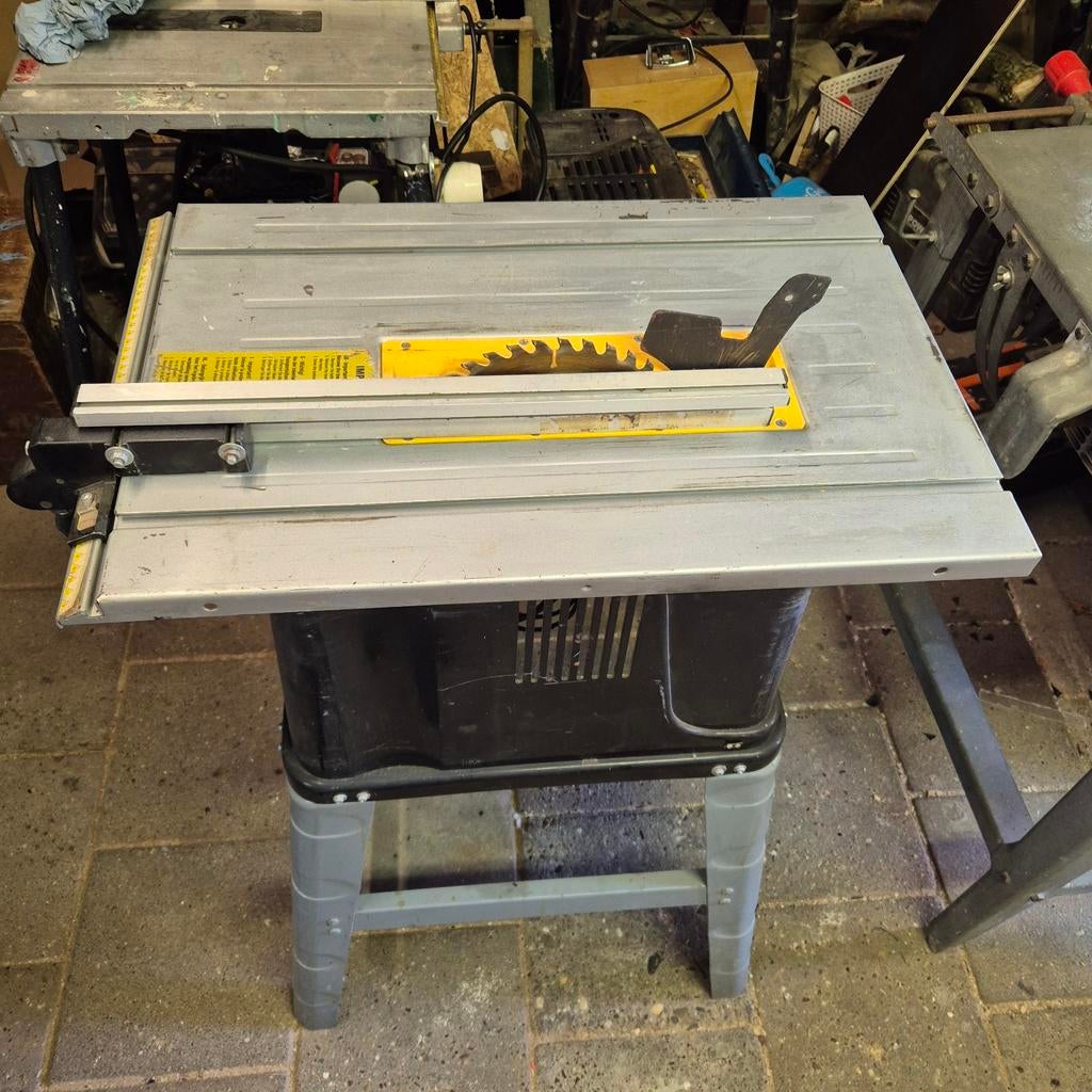 Topcraft Tafelzaag TTCS-1500/2012NL - 1500W, Doe-het-zelf en Verbouw, Gereedschap | Zaagmachines, Gebruikt, Cirkelzaag, 1200 watt of meer