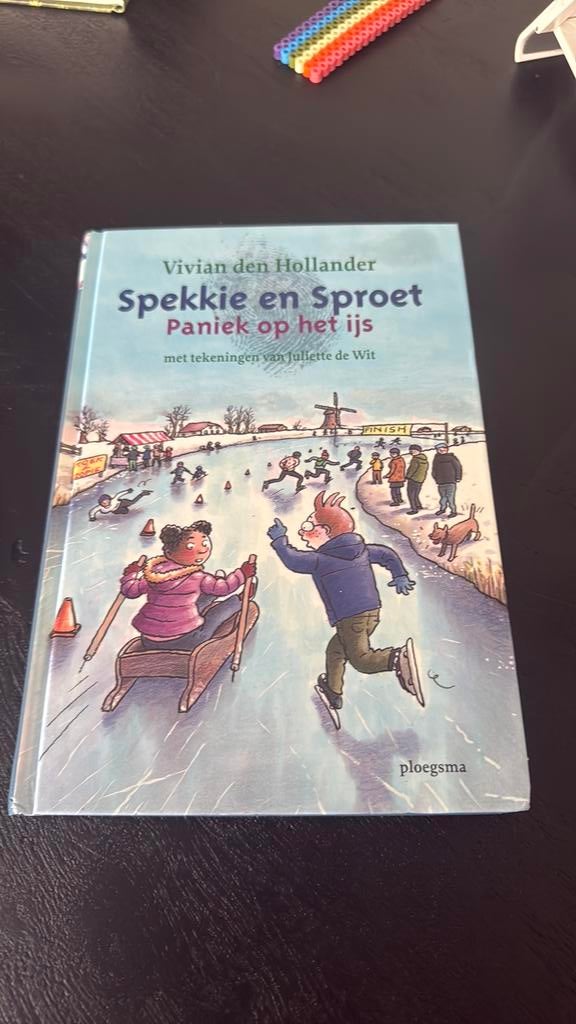 Spekkie en sproet paniek op het ijs, Ophalen of Verzenden, Zo goed als nieuw, Fictie algemeen