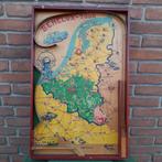 Vintage houten knikkerspel Benelux-tour van HOMAS, Ophalen