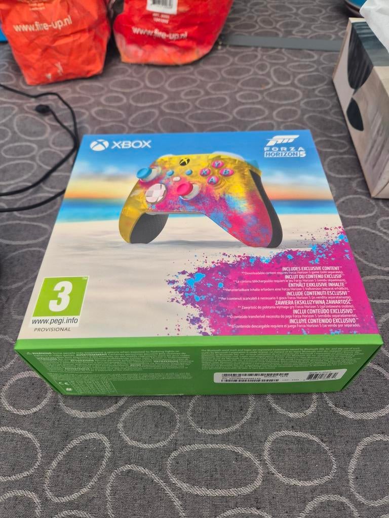 Xbox Draadloze Controller Forza Horizon 5 Limited Edition, Spelcomputers en Games, Xbox Series S, Ophalen of Verzenden, Zo goed als nieuw