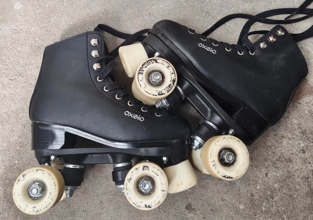 Kunst rolschaatsen met beschermers, Ophalen of Verzenden, Zo goed als nieuw