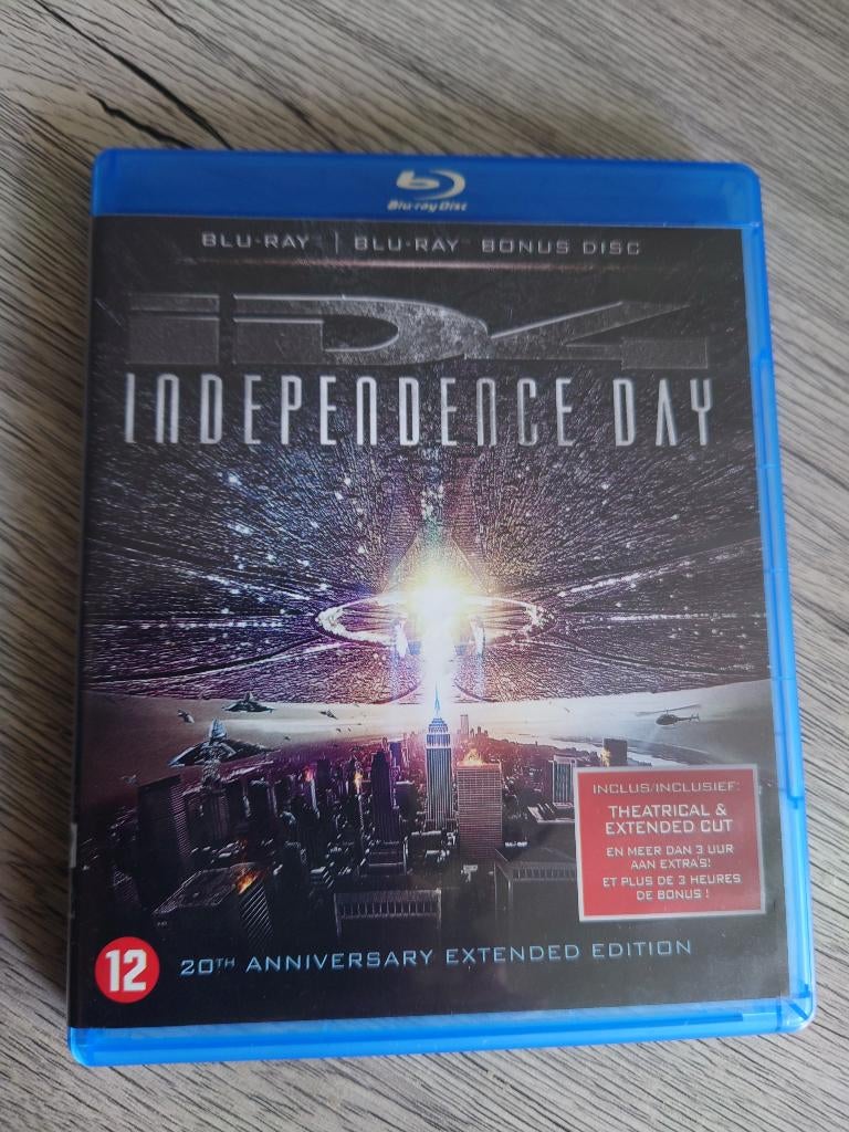 Independence Day 20th Anniversary Extended Edition Blu ray, Cd's en Dvd's, Blu-ray, Ophalen of Verzenden, Zo goed als nieuw, Science Fiction en Fantasy