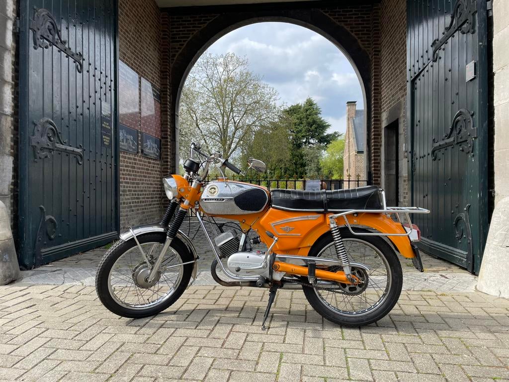 Zundapp GTS50 517/40 uit 1973. Gereviseerd, Gebruikt, GTS50, 4 versnellingen, 49 cc