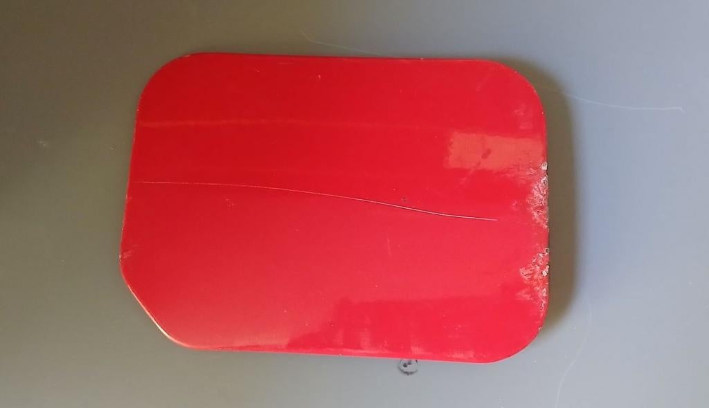 Originele VW Golf 2 Tankklep Rood, Ophalen of Verzenden, Gebruikt, Volkswagen