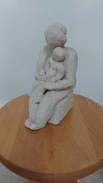 moeder met kind beeldje, Ophalen of Verzenden, 20 - 50 cm, Wit, Beeld
