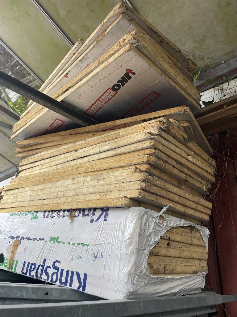 pir platen, Doe-het-zelf en Verbouw, Isolatie en Afdichting, Ophalen, 4 tot 8 cm, Nieuw, Hardschuim (Pir)