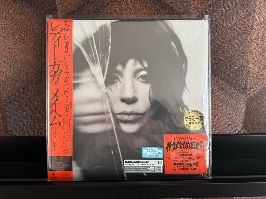 Lady Gaga - Mayhem (Japanse Editie) Vinyl LP, Ophalen of Verzenden, 2000 tot heden, Nieuw in verpakking, 12 inch