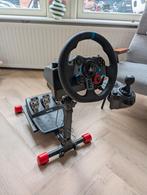 Logitech G29 stuurwiel + versnellingspook + standaard, Ophalen, Zo goed als nieuw, Stuur of Pedalen, PlayStation 3