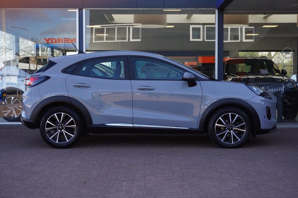 Ford Puma 1.0 EcoBoost Hybrid Titanium | Airco | Navigatie |, Auto's, Ford, 125 pk, Euro 6, Leder en Stof, 23 km/l