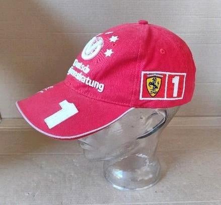 Cap Formule 1 Michael Schumacher World Champion 2003 Ferrari, Ophalen of Verzenden, Zo goed als nieuw, Formule 1