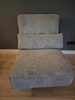 Draai fauteuil grijs/blauw - Zo goed als nieuw, Ophalen