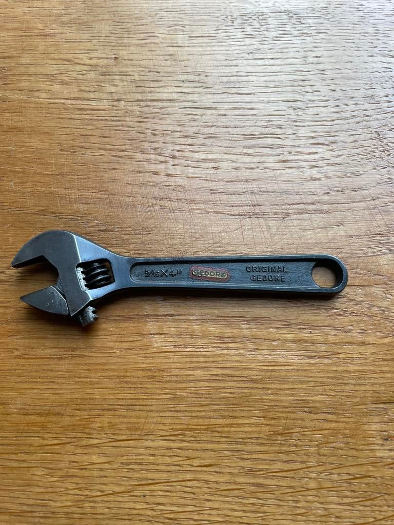 Gedore vintage moersleutel 1950, Antiek en Kunst, Antiek | Gereedschap en Instrumenten, Ophalen of Verzenden