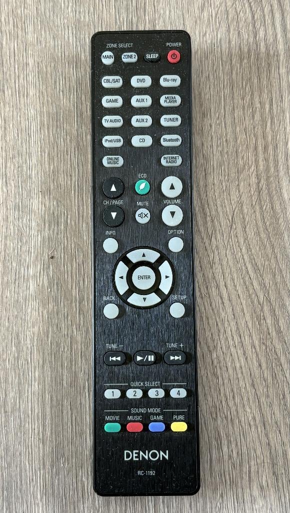 Denon afstandsbediening, Ophalen of Verzenden, Zo goed als nieuw, Origineel, Tv