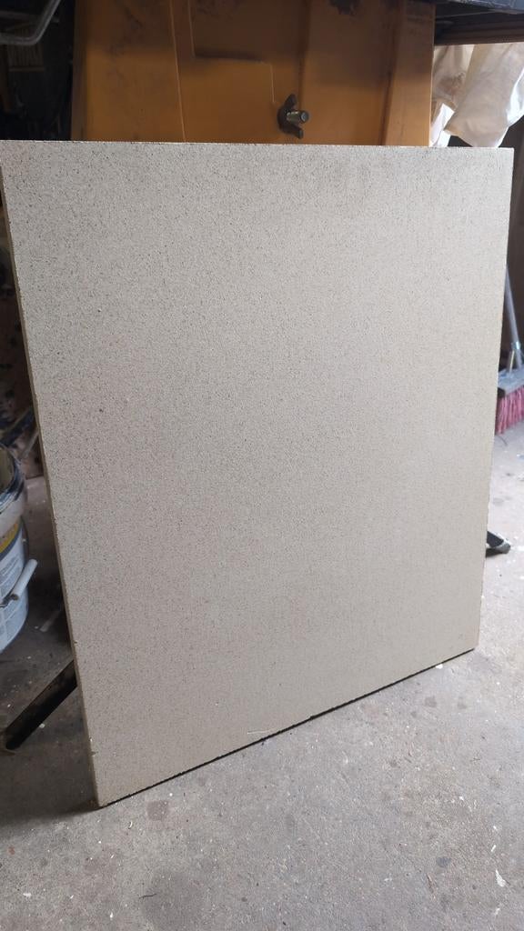 Vermiculite plaat voor houtkachel, Ophalen