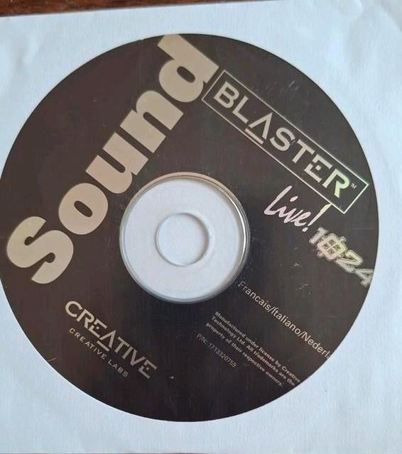 Creative Sound Blaster Live! 1024 CD-ROM, Ophalen of Verzenden, Gebruikt, Intern, Creative