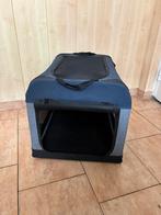 Anione transportbox traveller 61x43x46 opvouwbaar met kussen, Dieren en Toebehoren, Hondenbenches, Ophalen of Verzenden, Zo goed als nieuw