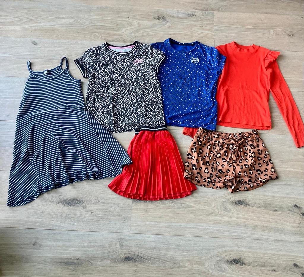 Kledingpakket zomerkleding meisje maat 134 / 140., Kinderen en Baby's, Kinderkleding | Maat 134, Ophalen of Verzenden, Zo goed als nieuw