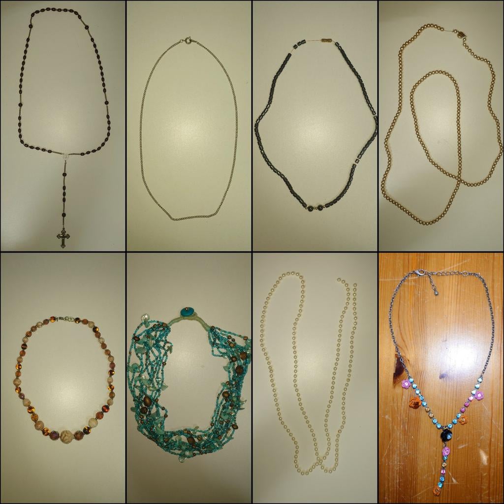 Verschillende kettingen ketting sierraad, Sieraden, Tassen en Uiterlijk, Kettingen, Ophalen of Verzenden